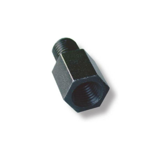 Adaptateur rétroviseur V PARTS droit universel mâle M8/125 (pas à droite)/femelle M8/125 (pas à gauche) - Noir