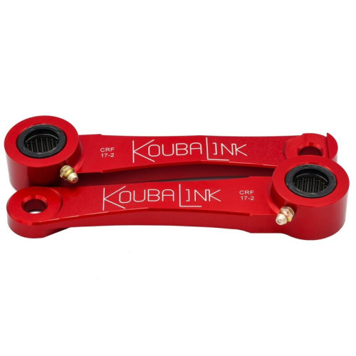 Kit de rabaissement de selle KOUBALINK (-25 mm) - rouge