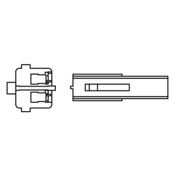 Câble adaptateur HIGHSIDER clignotant - Honda 04+