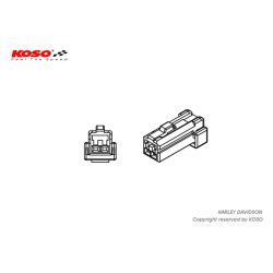 Adaptateur clignotant KOSO Harley Davidson