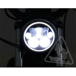 Phare DENALI M7 LED Ø177mm noir chrome