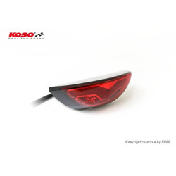 KOSO Led-Taillight, Red GT-03, e-mark.