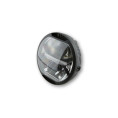 KOSO LED Headlight, Black, Side Mount