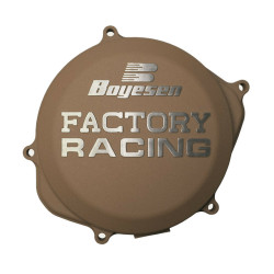 Couvercle de carter d'embrayage BOYESEN Factory Racing magnésium Kawasaki KX450F