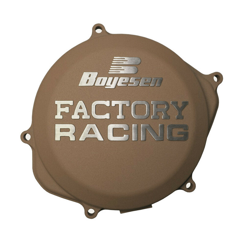 Couvercle de carter d'embrayage BOYESEN Factory Racing magnésium Kawasaki KX450F