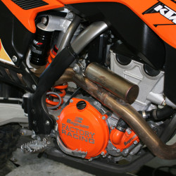 Couvercle de carter d'embrayage BOYESEN Factory Racing orange - KTM SX85