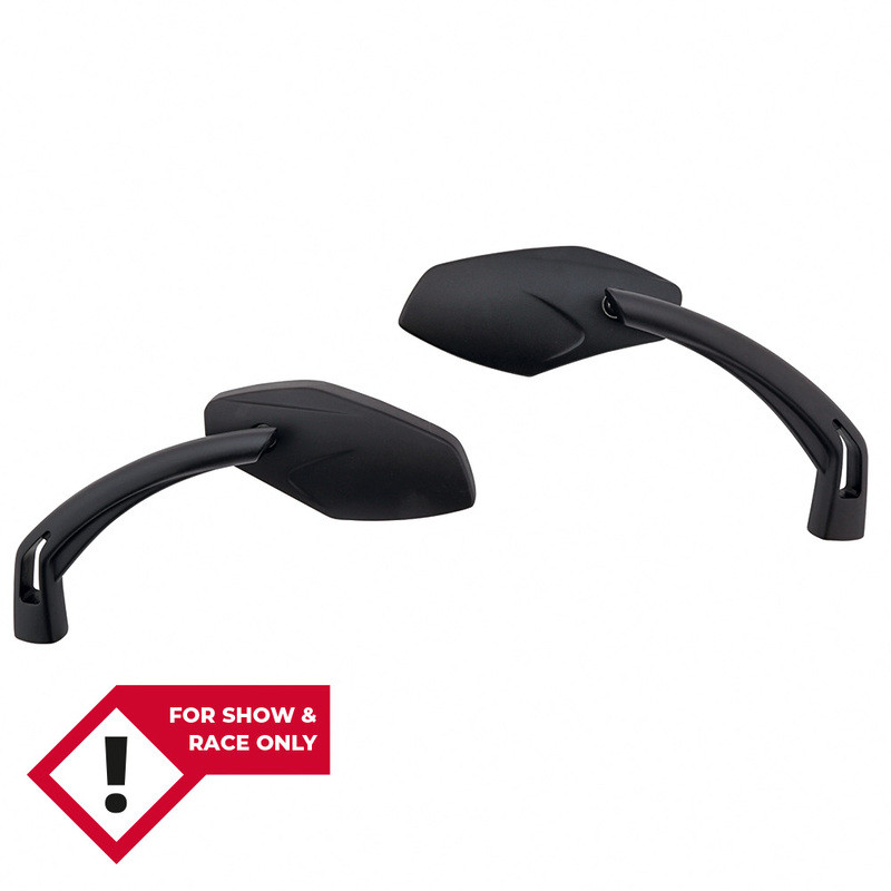 HIGHSIDER smart Handlebar mirror LUCA, black