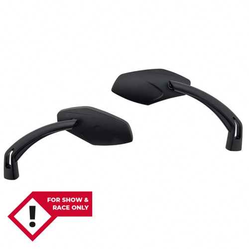 HIGHSIDER smart Handlebar mirror LUCA, black