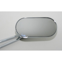 HIGHSIDER smart Handlebar mirror, oval, chrome