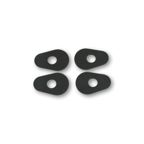 HIGHSIDER smart Mounting plates INDY SPACER for various YAHMAHA, Set