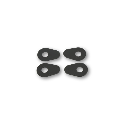 HIGHSIDER smart Alu mounting plates INDY SPACER for various YAMAHA, Set