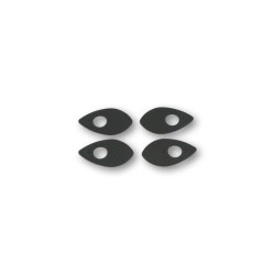 HIGHSIDER smart Mounting plates INDY SPACER for various, DUCATI, HONDA, Set