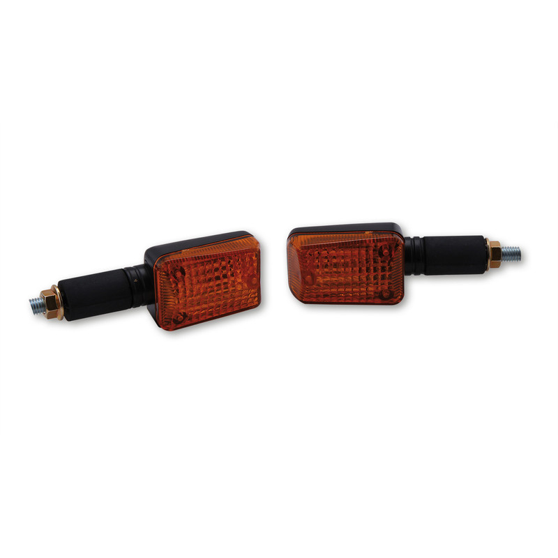 HIGHSIDER smart Mini indicators, black, glass yellow