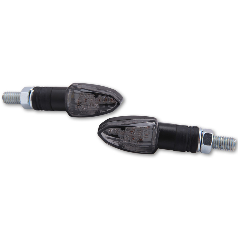 HIGHSIDER smart LED indicators LIZZARD, black, tinted glass