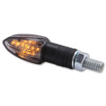 HIGHSIDER smart LED indicators LIZZARD, black, tinted glass