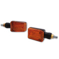 HIGHSIDER smart Mini indicators, black, glass yellow