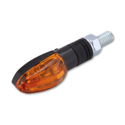 HIGHSIDER smart Halogen flasher LIZZARD, black, yellow glass, 12V/6W