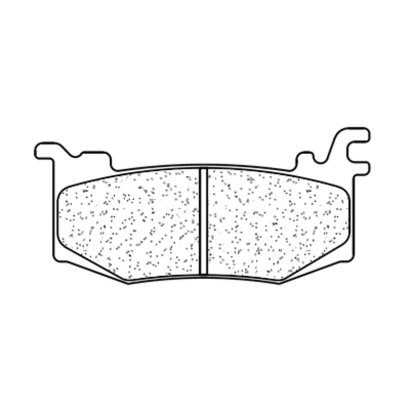 Plaquettes de frein CL BRAKES métal fritté - 1282XBK5