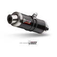 Silencieux MIVV GP inox brossé noir Kawasaki Z750