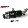 Silencieux MIVV GP carbone Triumph Speed Triple 1050