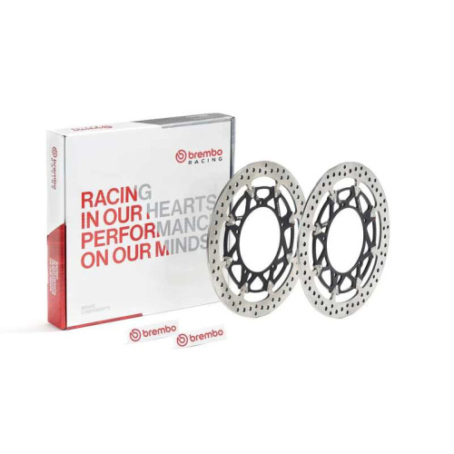 Disques de frein BREMBO UPGRADE T-Drive rond flottant - la paire