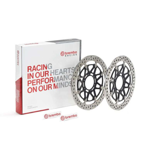 Disques de frein BREMBO UPGRADE T-Drive rond flottant - la paire